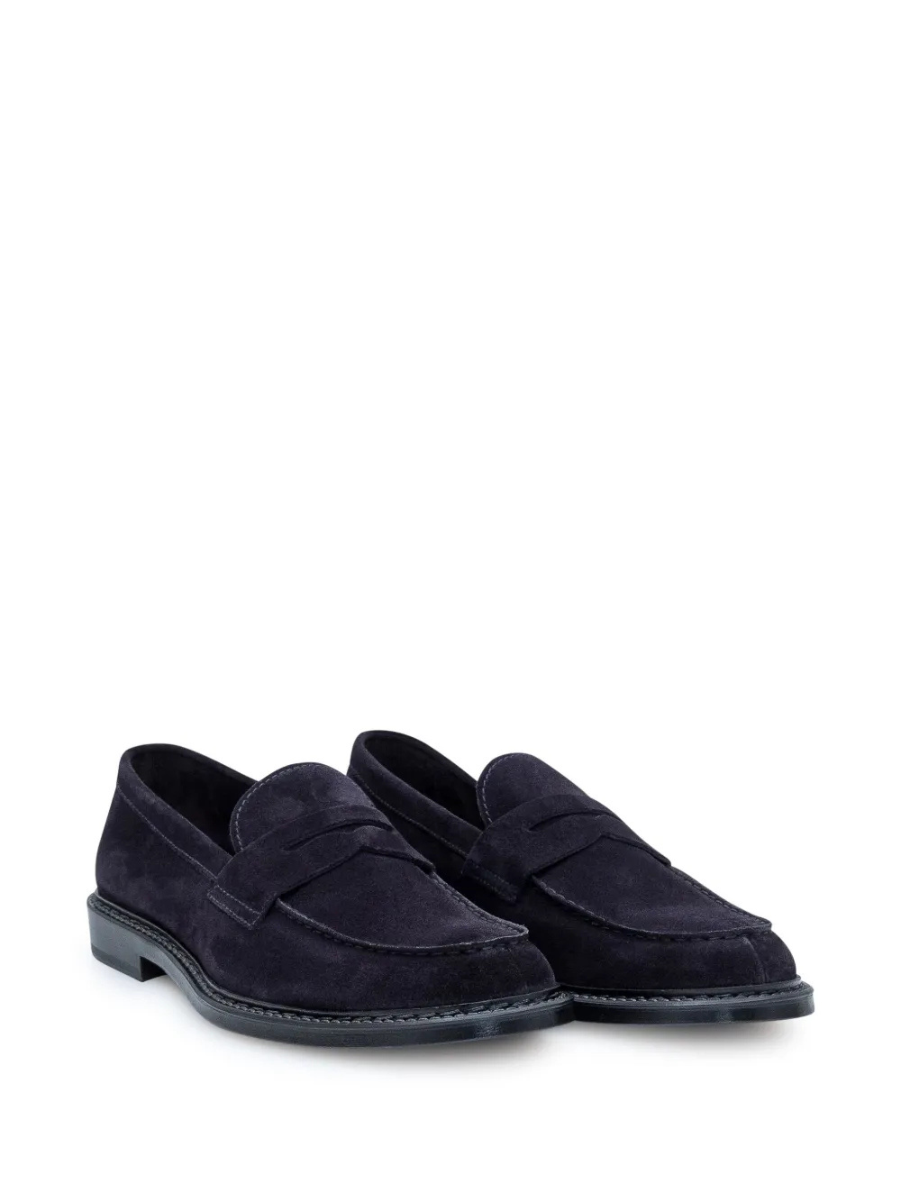 Doucal's Penny loafers Blue