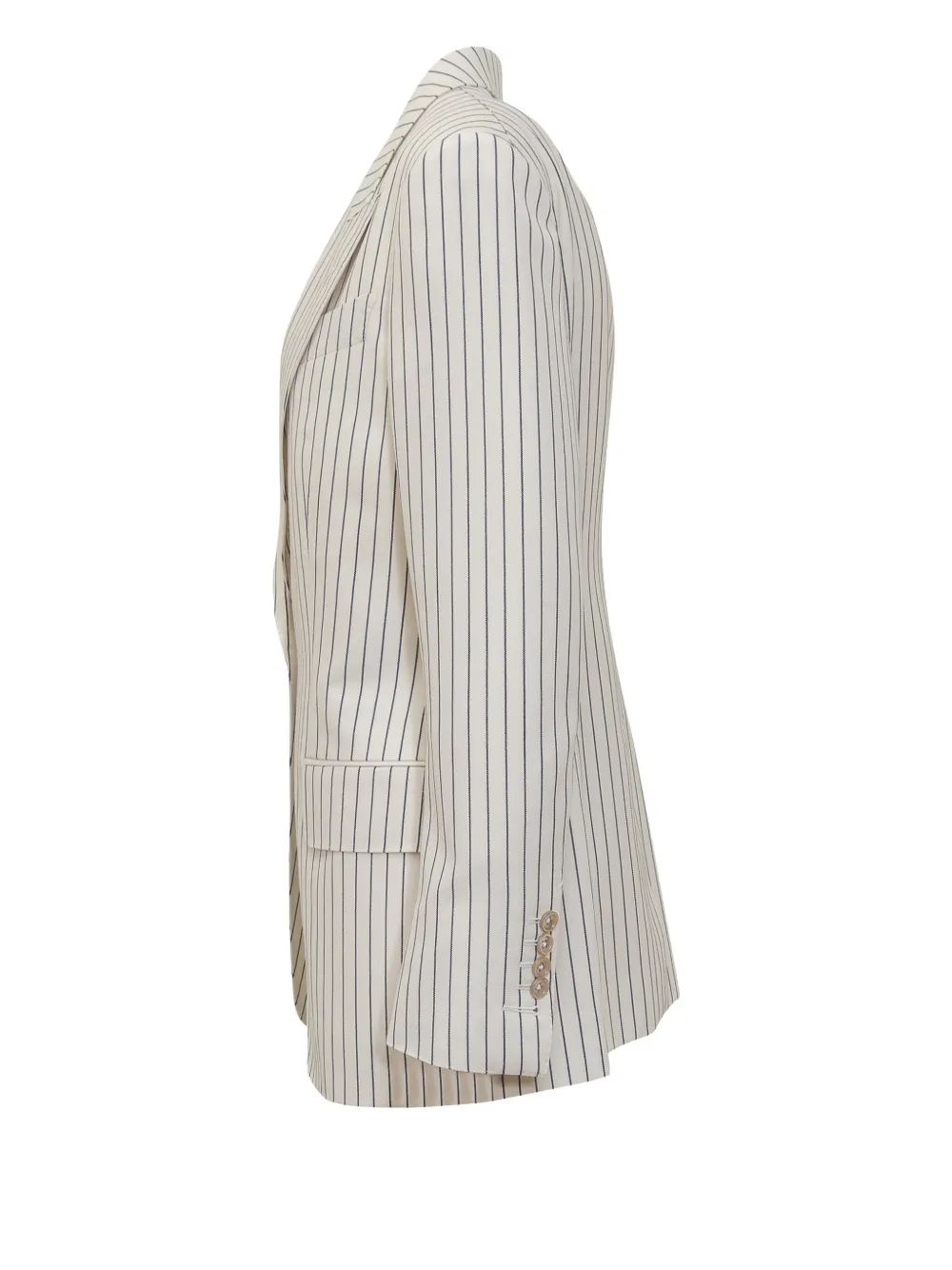 TOM FORD Gestreepte blazer Wit