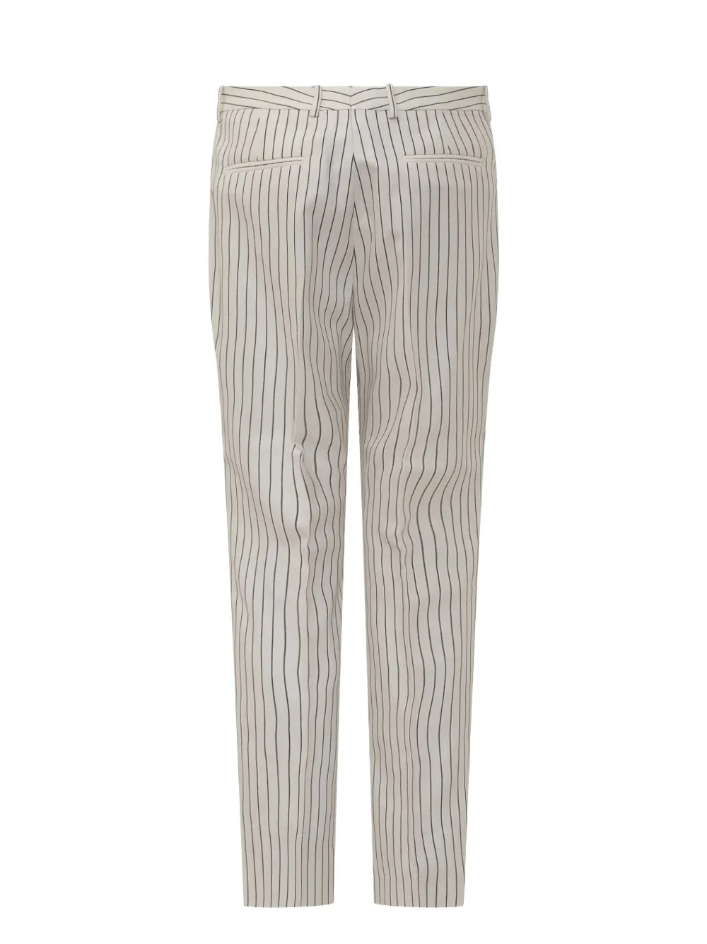 TOM FORD striped wool tailored trousers - Wit