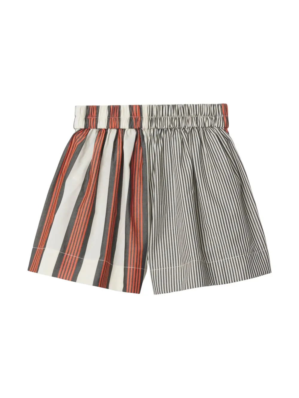 Burberry Kids striped cotton shorts - Bruin