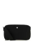 Montblanc leather messenger bag - Black