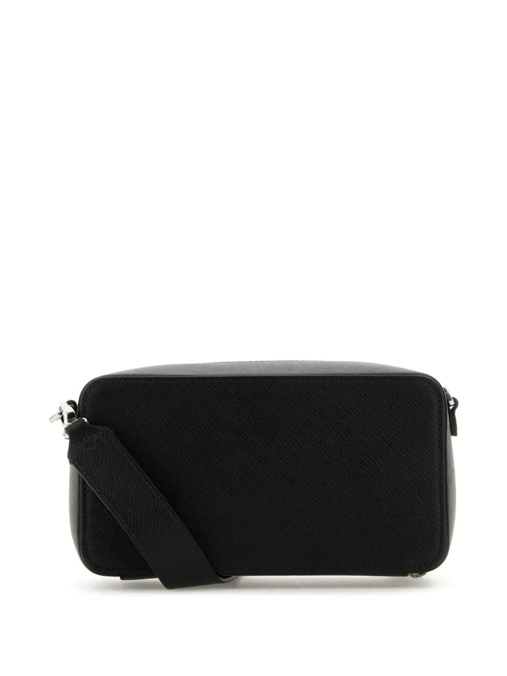 Montblanc leather messenger bag - Zwart