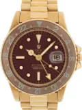 Rolex pre-owned GMT-Master 40mm - Brown