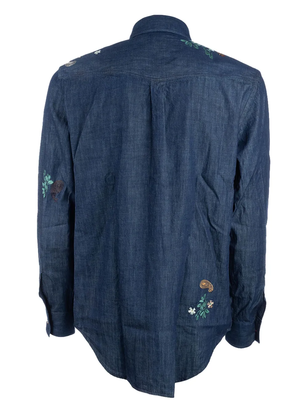 Paul Smith cotton shirt - Blauw