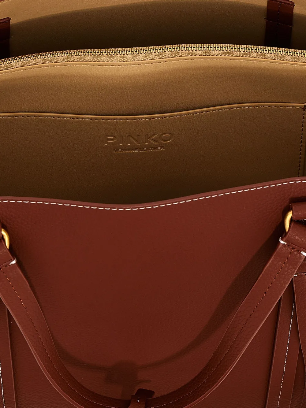 PINKO Carrie shopper Bruin