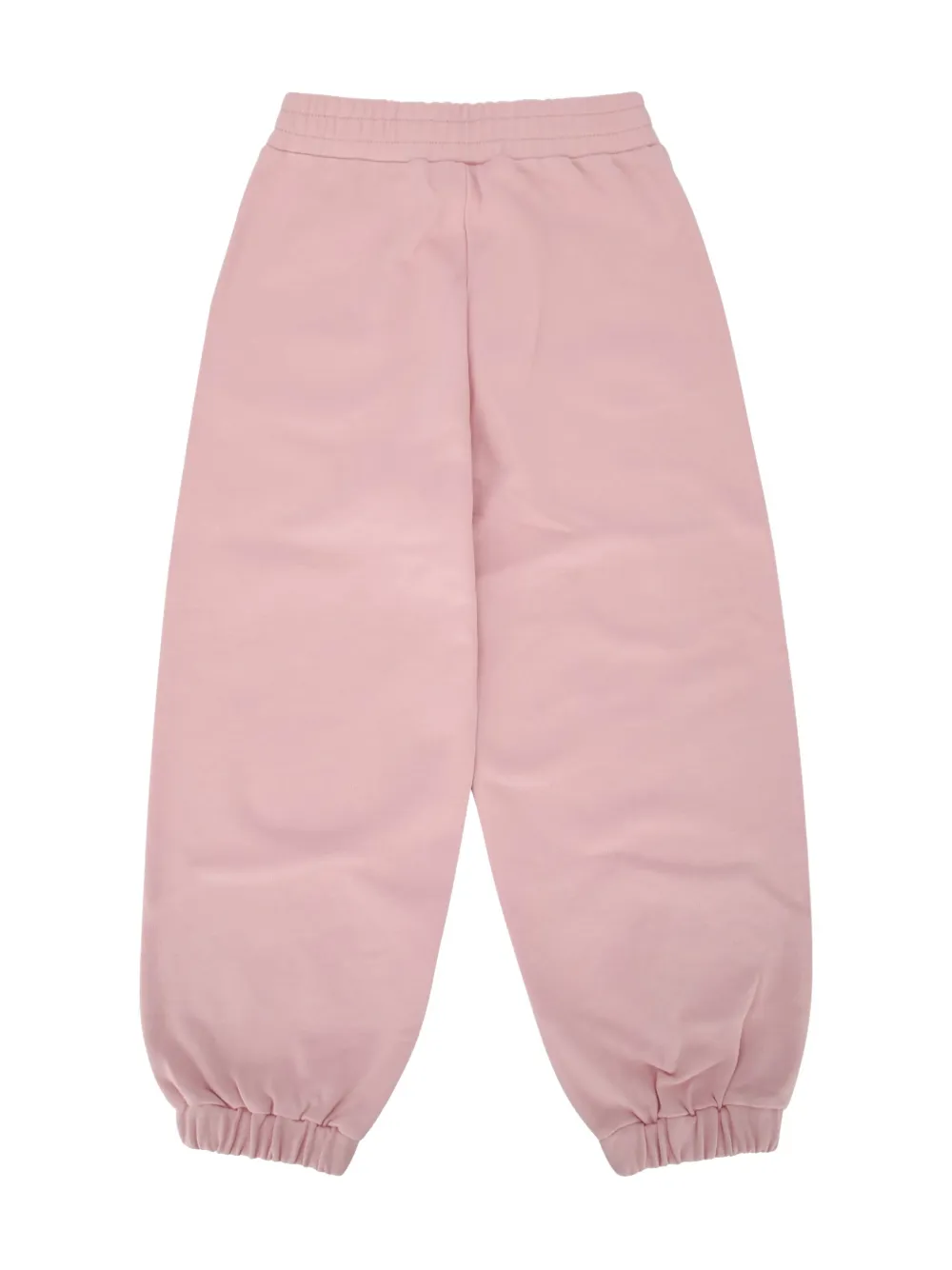 Fendi Kids Broek met geborduurd logo Roze