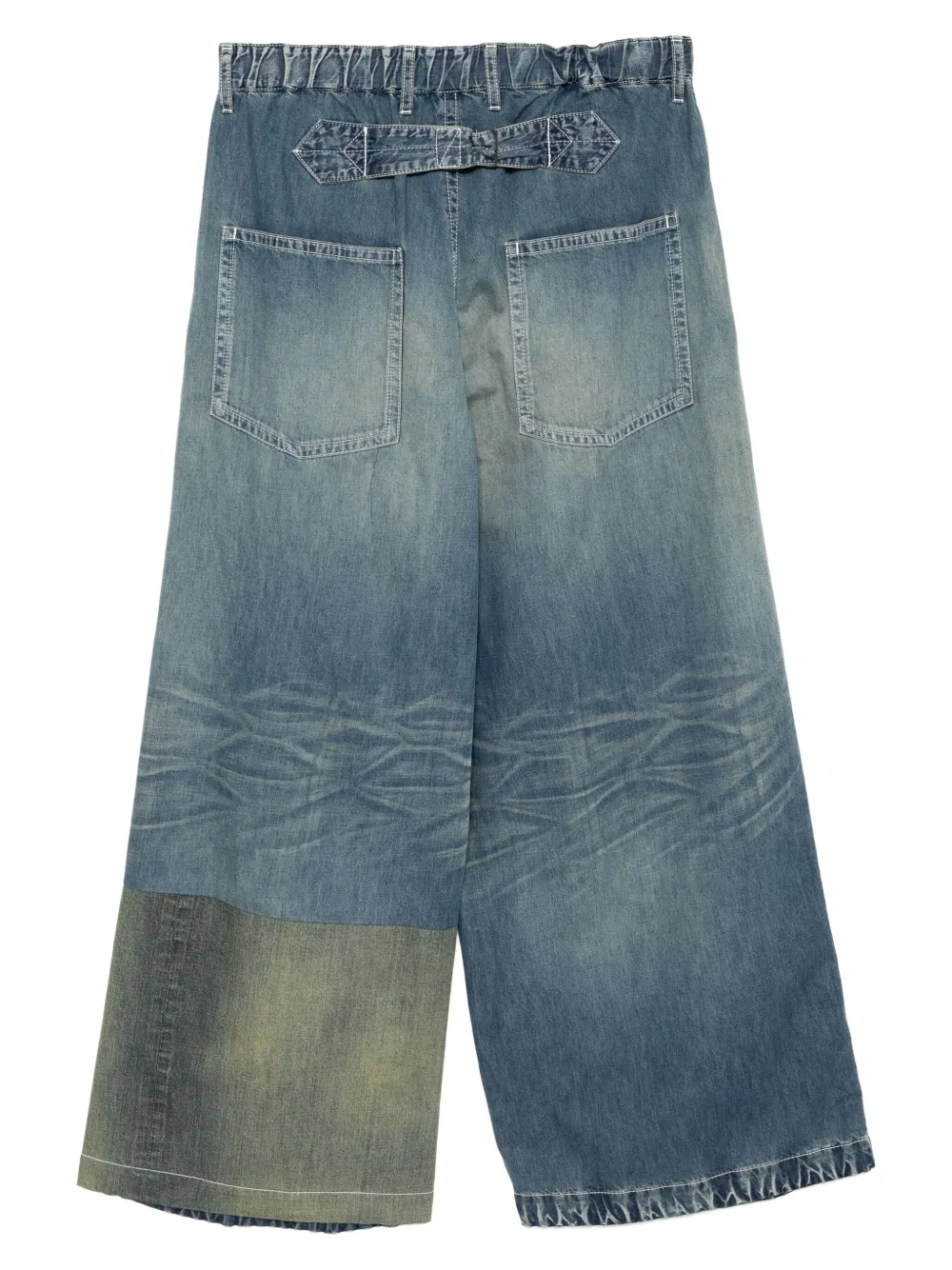 Maison MIHARA YASUHIRO Repair jeans - Blauw