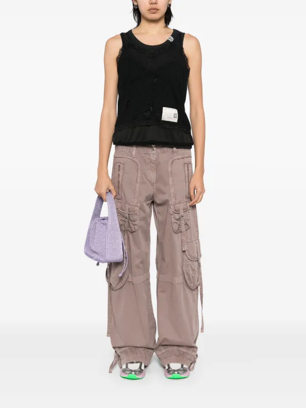 Maison MIHARA YASUHIRO Layered Tank Top | Black | FARFETCH
