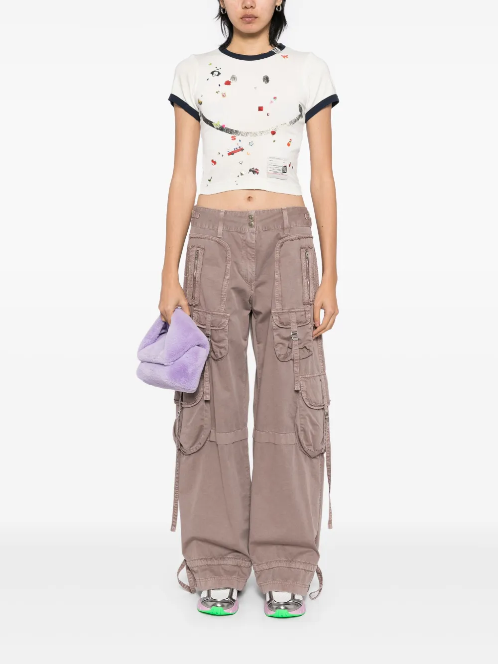 Maison MIHARA YASUHIRO T-shirt met print - Wit