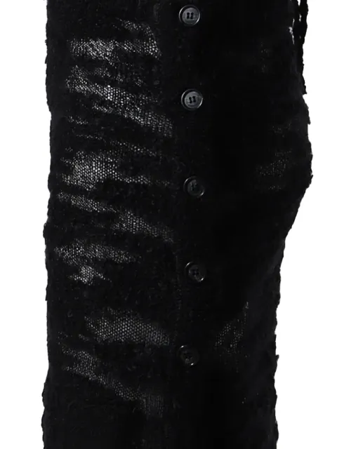 Andersson Bell semi-sheer mini dress ATB1262WBLK - 1