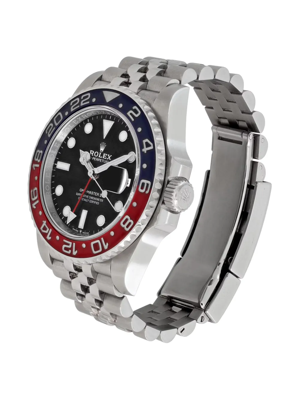 Rolex Pre-owned GMT Master II Pepsi 40 mm - Zwart