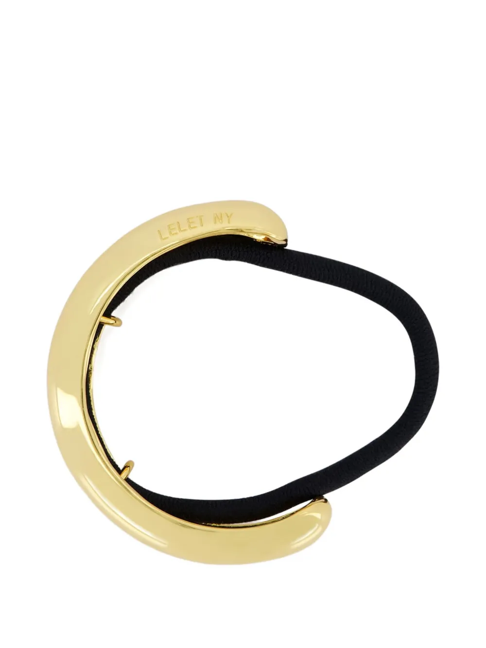Lelet NY Petite Glossy Double Arch haarelastiek - Goud