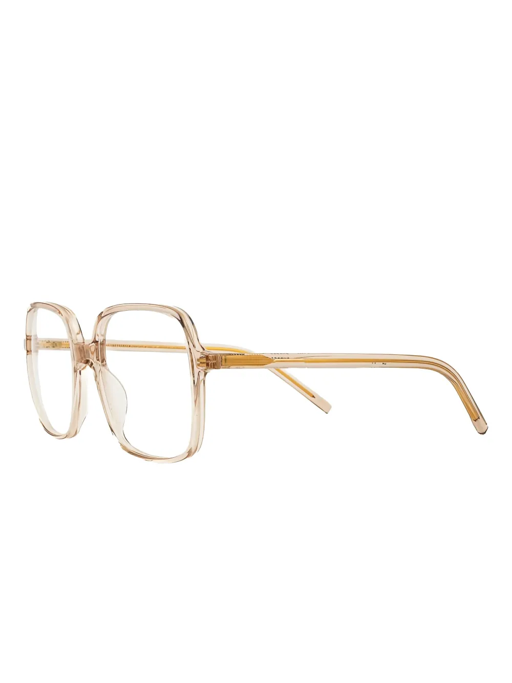 Kaleos square-frame clear-lens glasses | Image 2