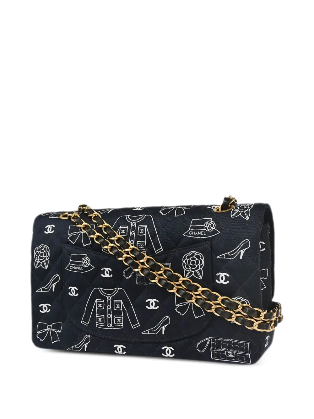 CHANEL Pre-Owned 2002 medium Double Flap shoulder bag | Pre-Owned | Image 2