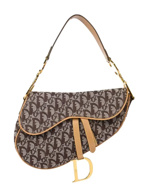 Sac à main Trotter Saddle (2002) - Christian Dior Pre-Owned - Modalova