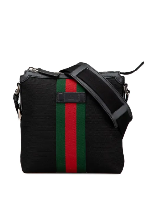 Gucci Pre-Owned 2016-2024 Techno Canvas Web Messenger Bag crossbody bag