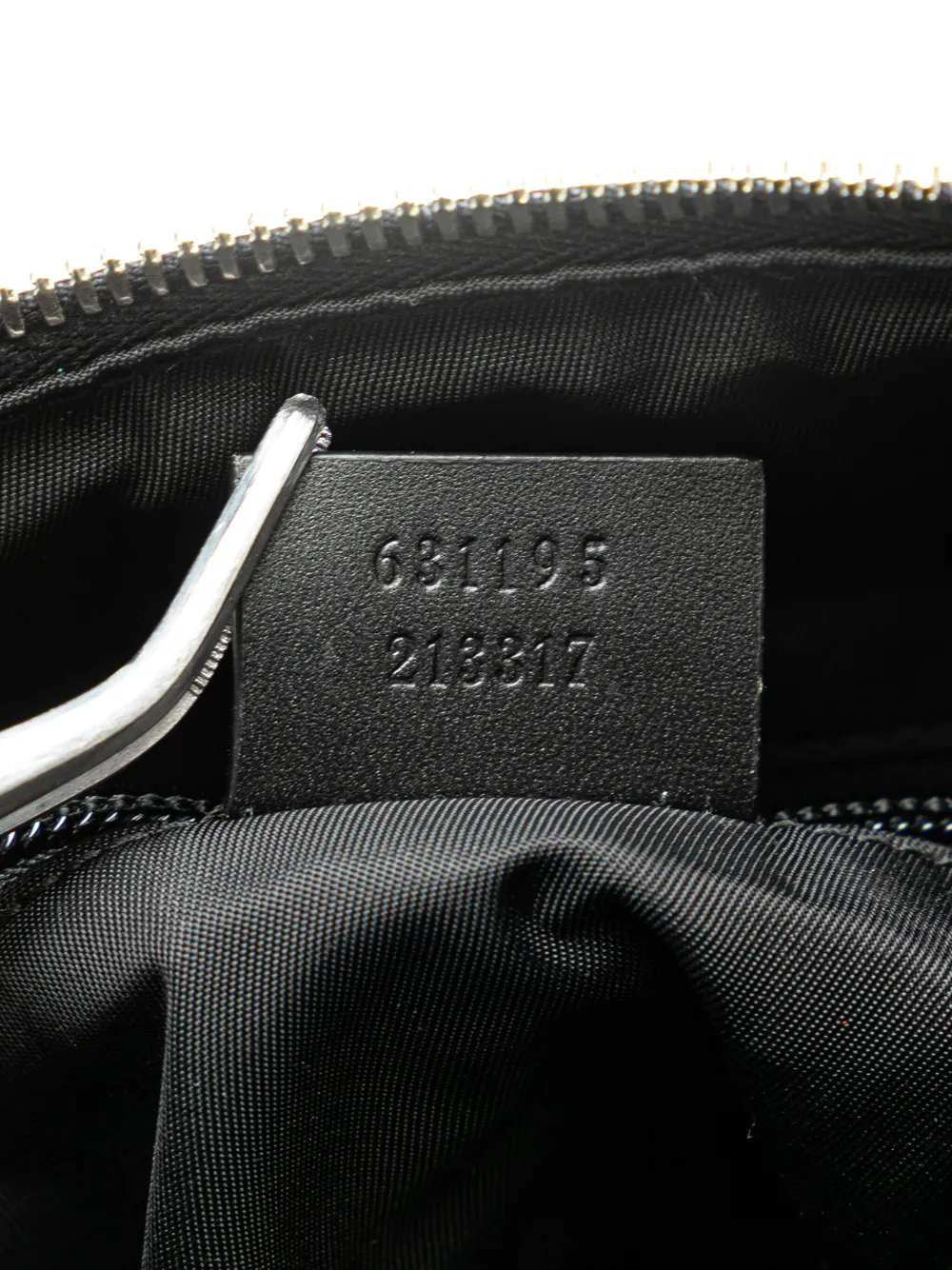 Gucci Pre-Owned Borsa a tracolla Techno in tela con decorazione Web 2016-2024 | Image 7