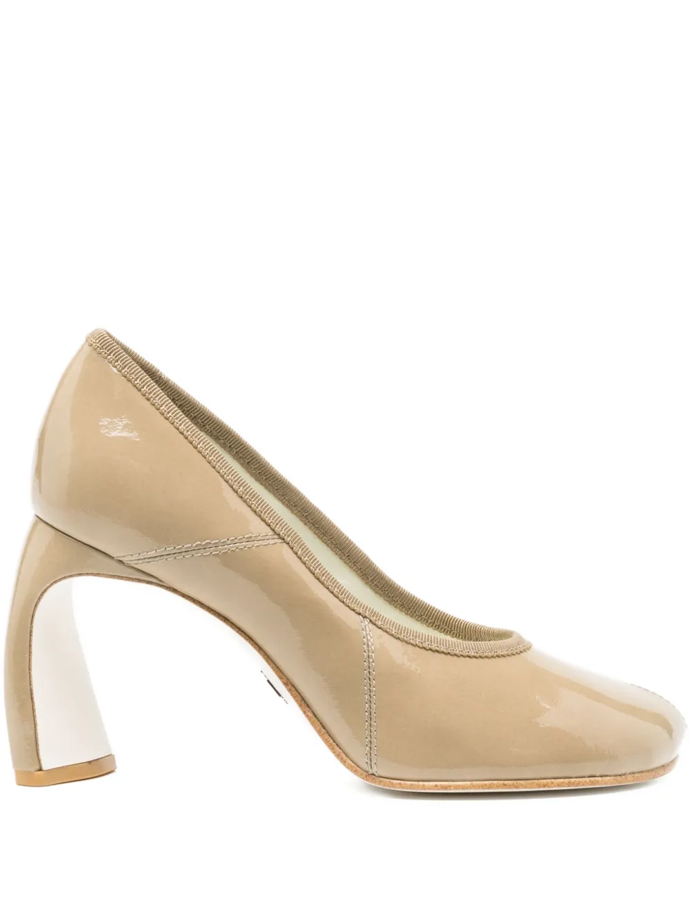 Tory Burch 90mm leather pump Neutrals