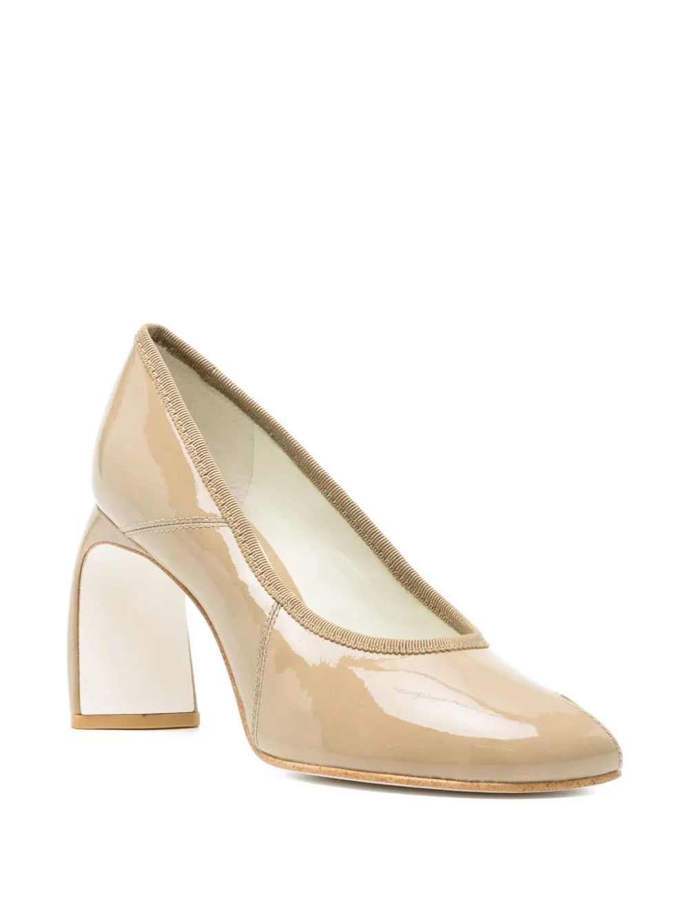 Tory Burch 90mm leather pumps Neutrals
