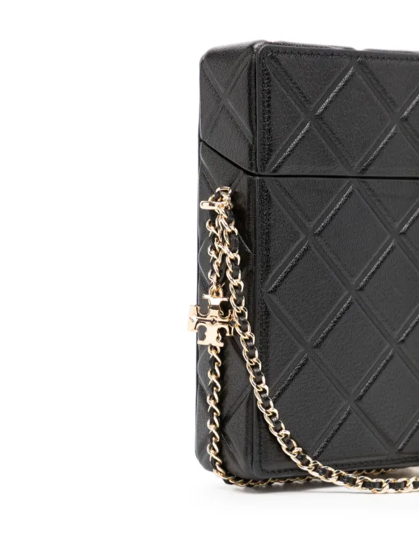 Tory Burch Bolsa Transversal Para Celular Fleming | Preto