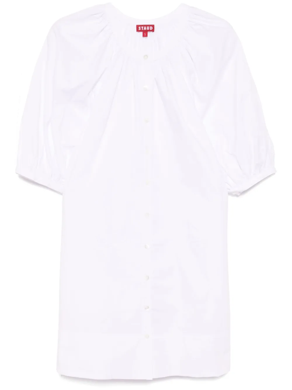 STAUD Vincent jurk Wit