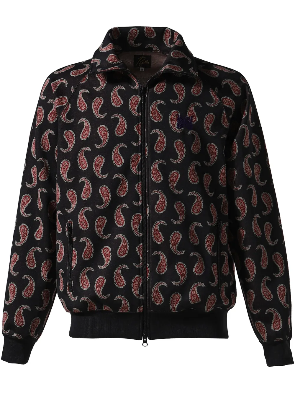 Needles chamarra deportiva con estampado de cachemira | negro | Image 1