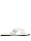 Tory Burch Turnlock sandals - White