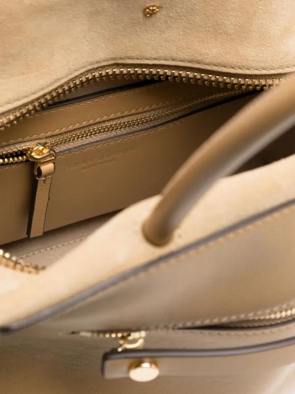Tory Burch Mercer サッチェルバッグ | ニュートラル | FARFETCH JP