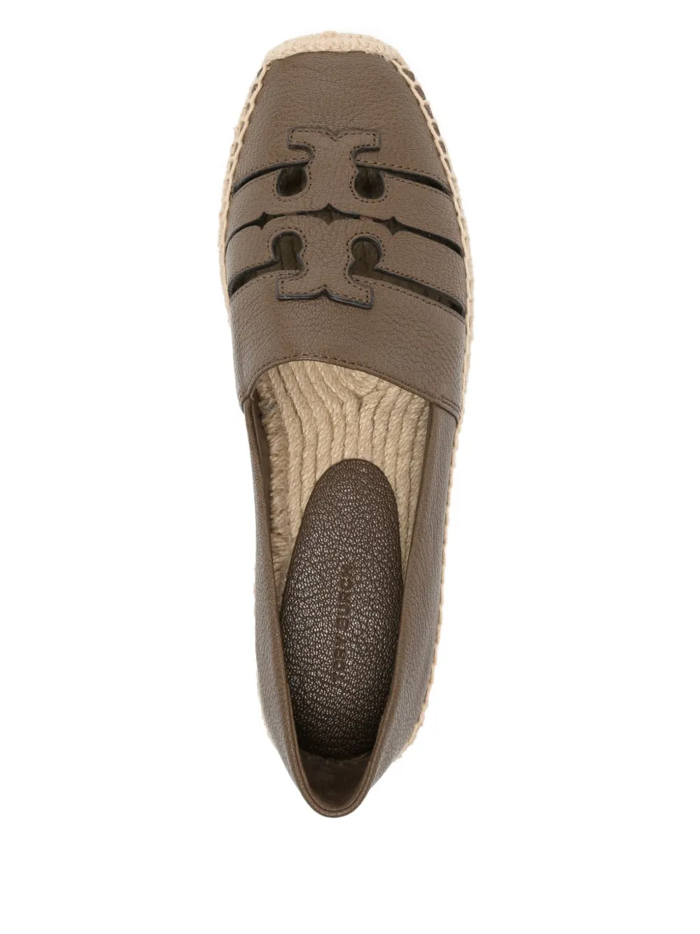 Tory Burch Ines platform espadrilles Brown
