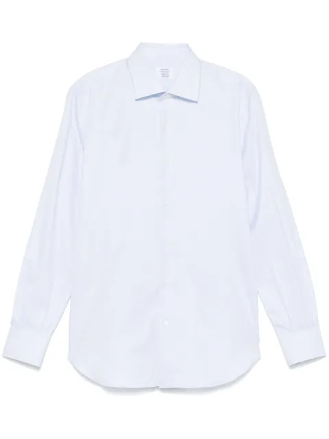 Mazzarelli camisa con motivo de cuadros mini