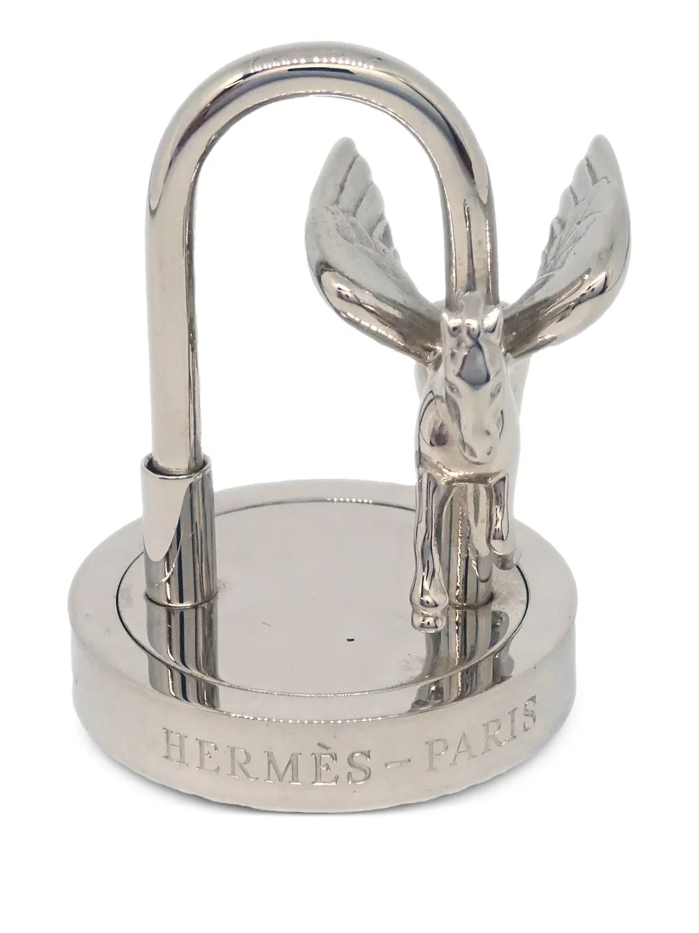 Hermès Pre-Owned 2007 ペガサス カデナ チャーム - シルバートーン Hermès Pre-Owned 2007 ペガサス カデナ チャーム - シルバートーン