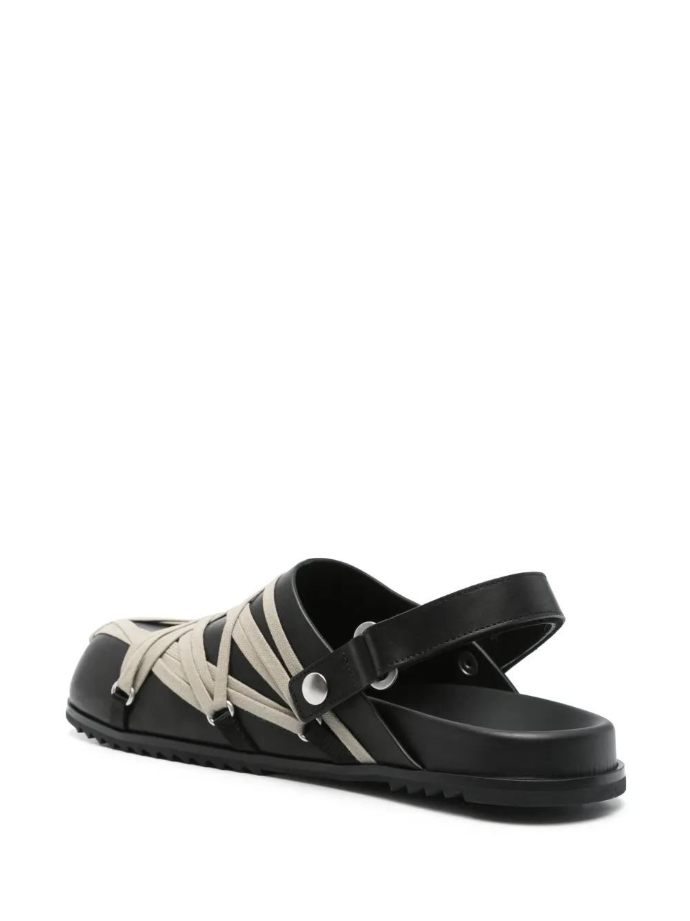 Rick Owens Megalaced sandalen Zwart