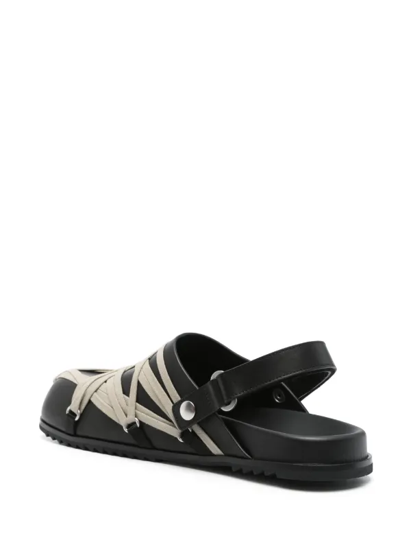 Rick Owens Megalaced Sandals | Black | FARFETCH