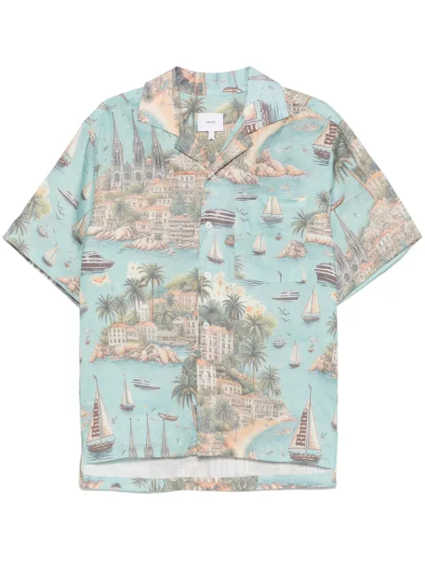 RHUDE Sailing Map shirt