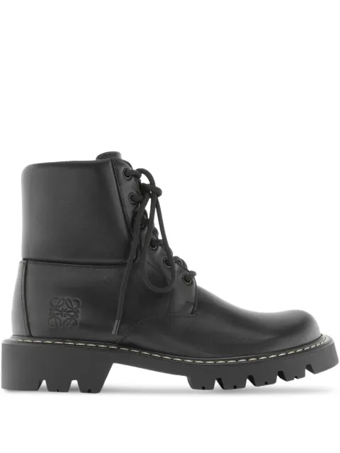 LOEWE botas militares Sierra