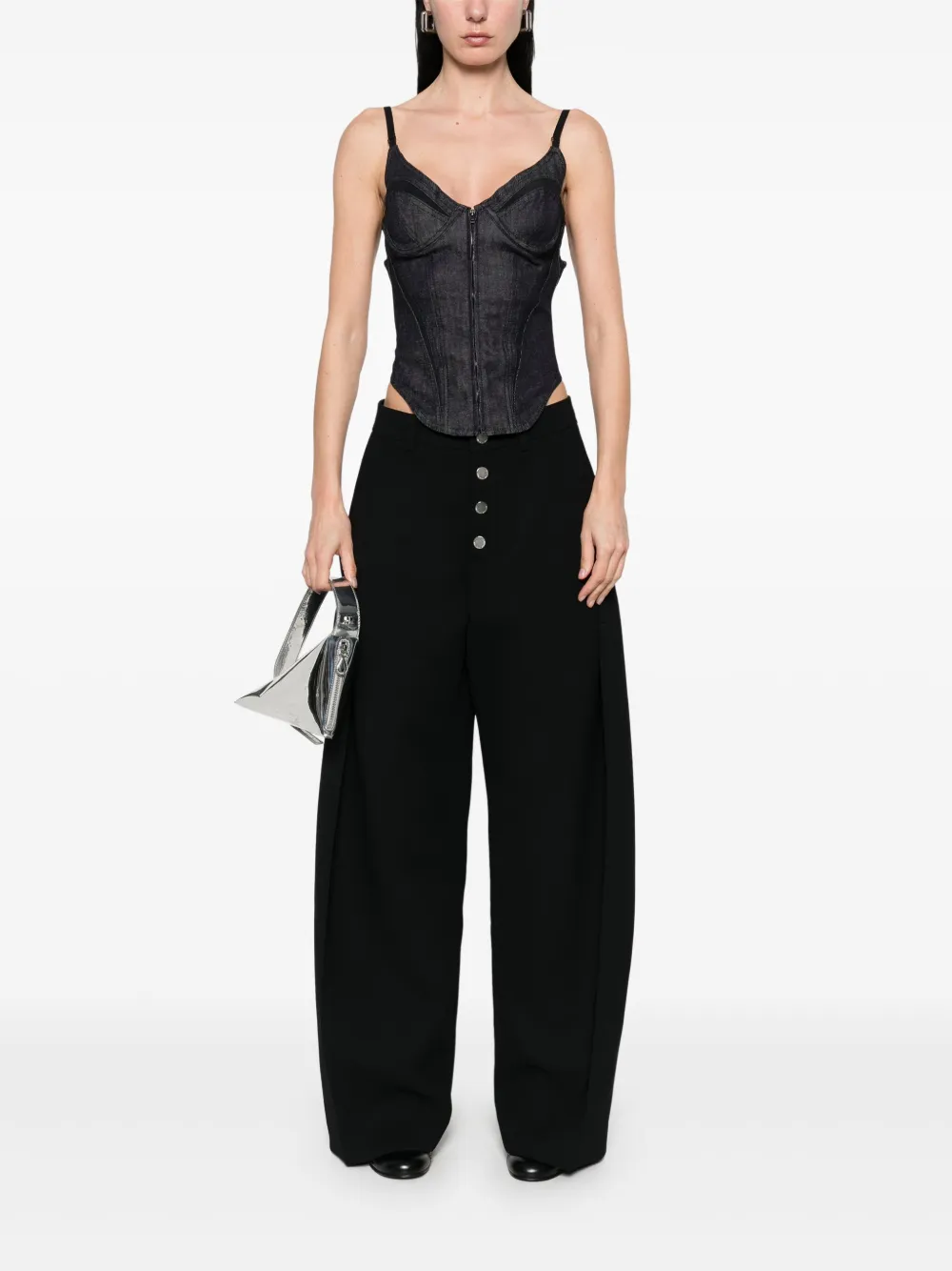 Jean Paul Gaultier Pantalon - Zwart