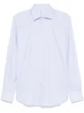 Mazzarelli mini-check shirt - Blue