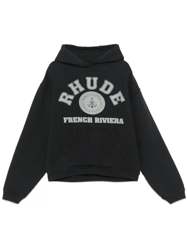 スウェット・トレーナー RHUDE 'Rhude Riviera' hoodie Black Rhude - Rhude Riviera Hoodie | HBX - Globally Curated