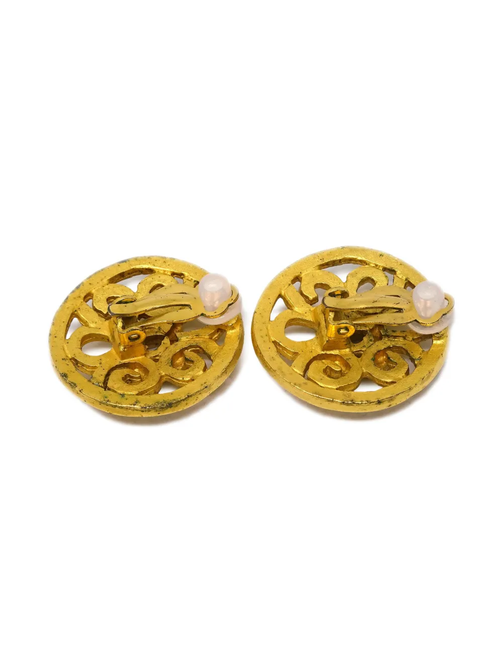 CHANEL Pre-Owned 1995 ココマーク イヤリング | Image 2