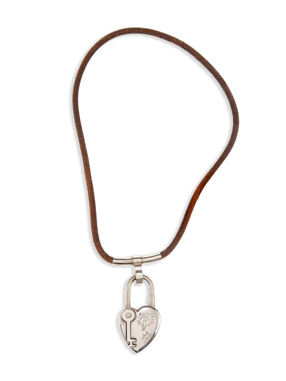 Hermès Pre-Owned 2004 Annee de la Fantaisie ネックレス - シルバートーン Hermès Pre-Owned 2004 Annee de la Fantaisie ネックレス - シルバートーン