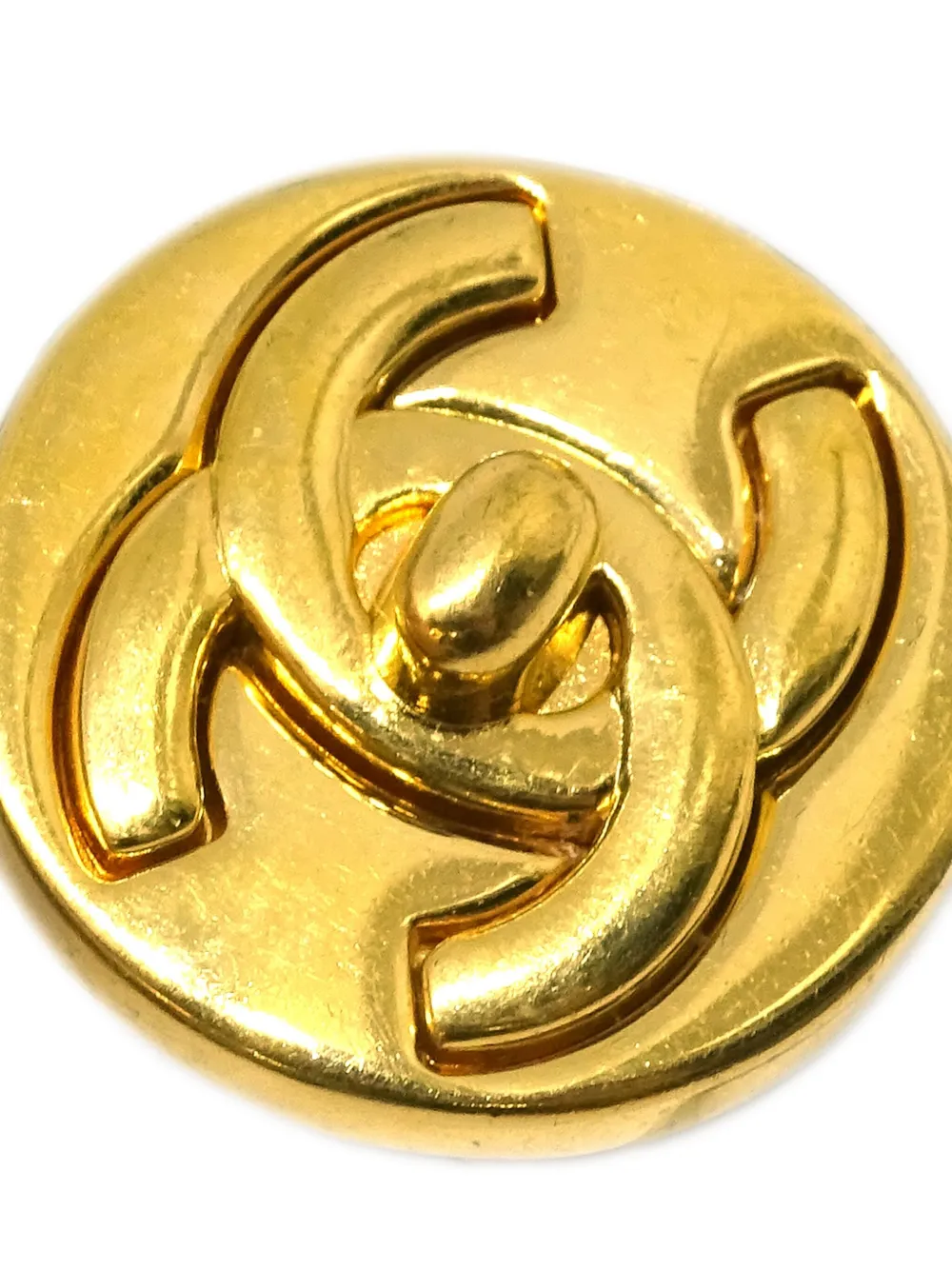 CHANEL Pre-Owned pendientes de clip con logo CC 1997 | Image 2
