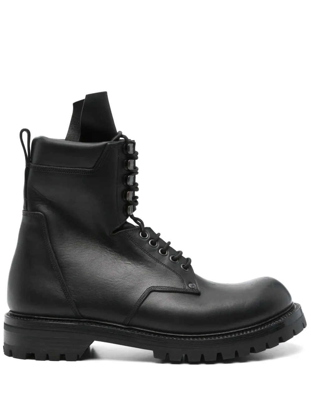 Rick Owens Army combat boots Zwart