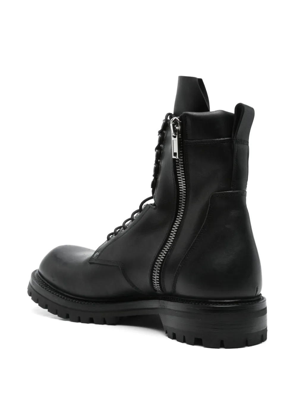 Rick Owens Army combat boots Black