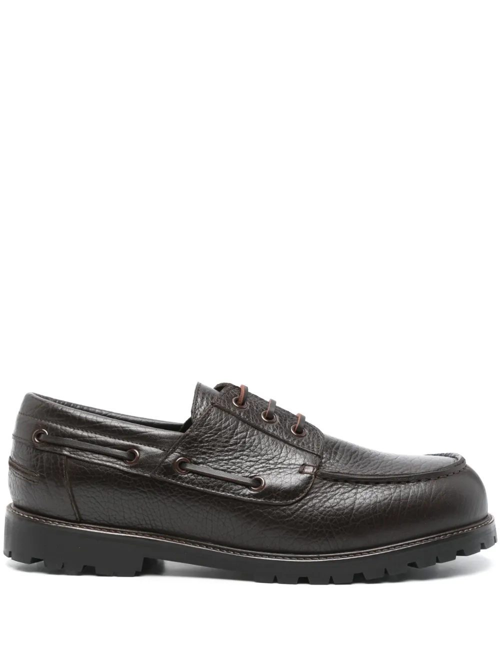 Studio Nicholson Guston boat shoes Brown