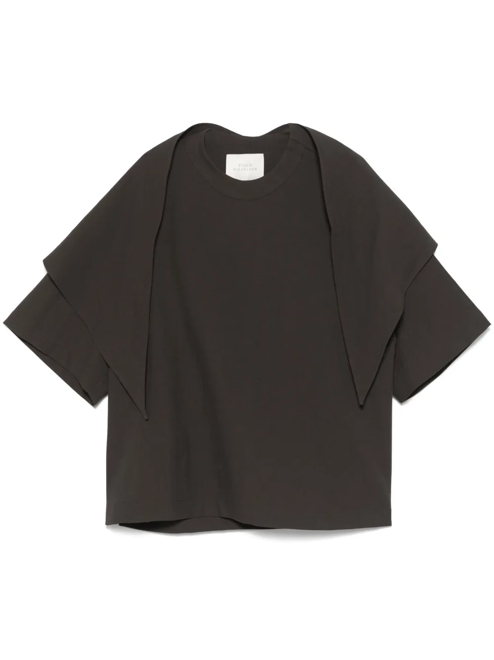Studio Nicholson playera Cary | marrón | Image 1