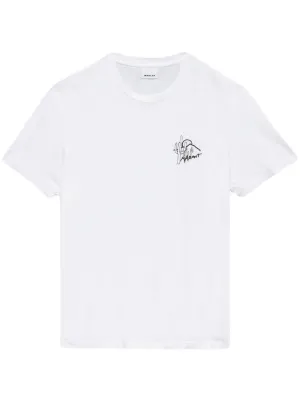 MARANT コットン Tシャツ MARANT T-Shirts for Men - Shop Now on FARFETCH