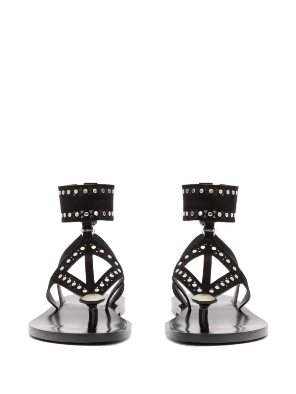 【送料&関税込】Isabel Marant edil Sandals ISABEL MARANT Edil Sandals | Black | FARFETCH