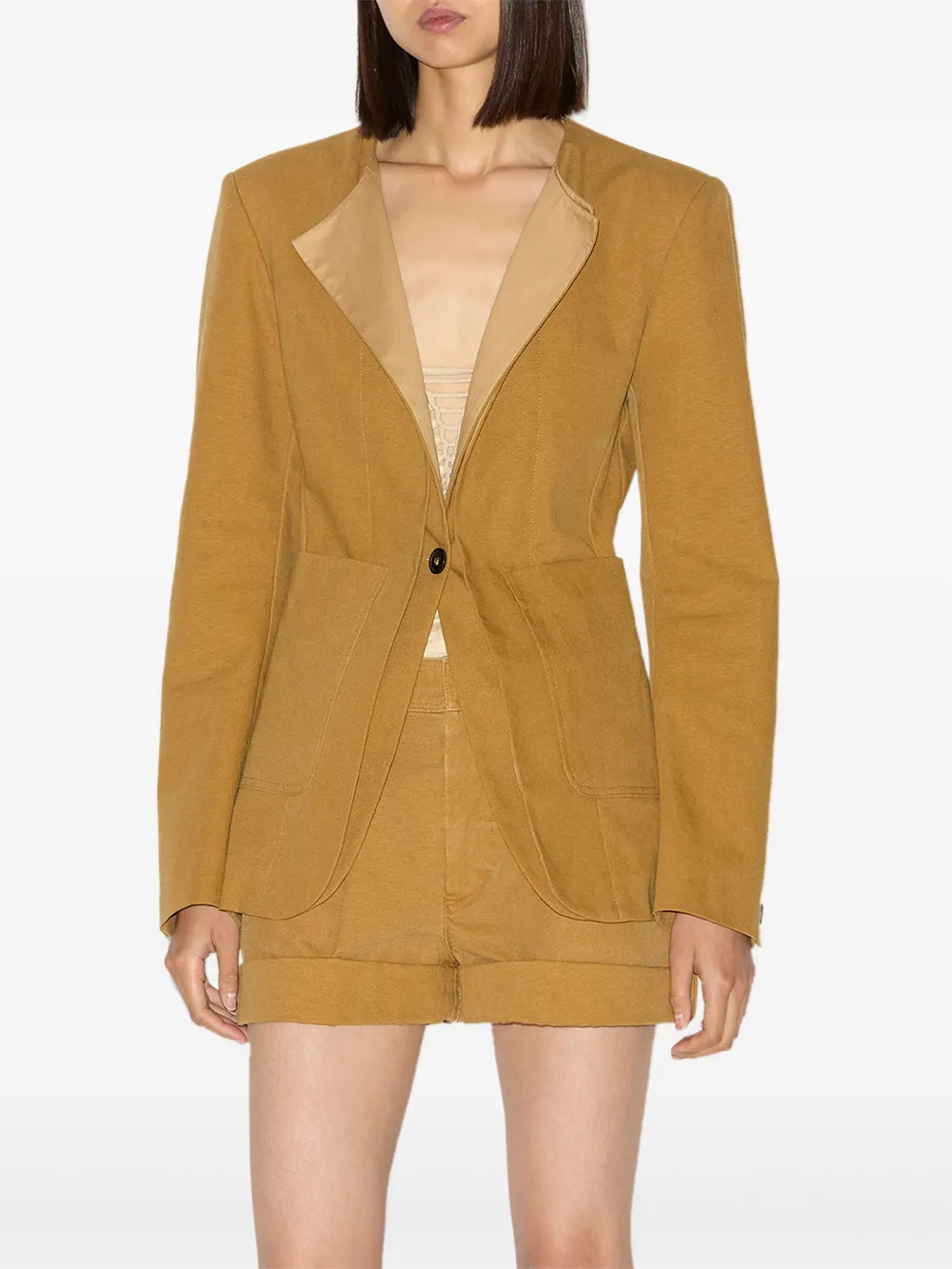Isabel Marant Francia Blazer In Brown