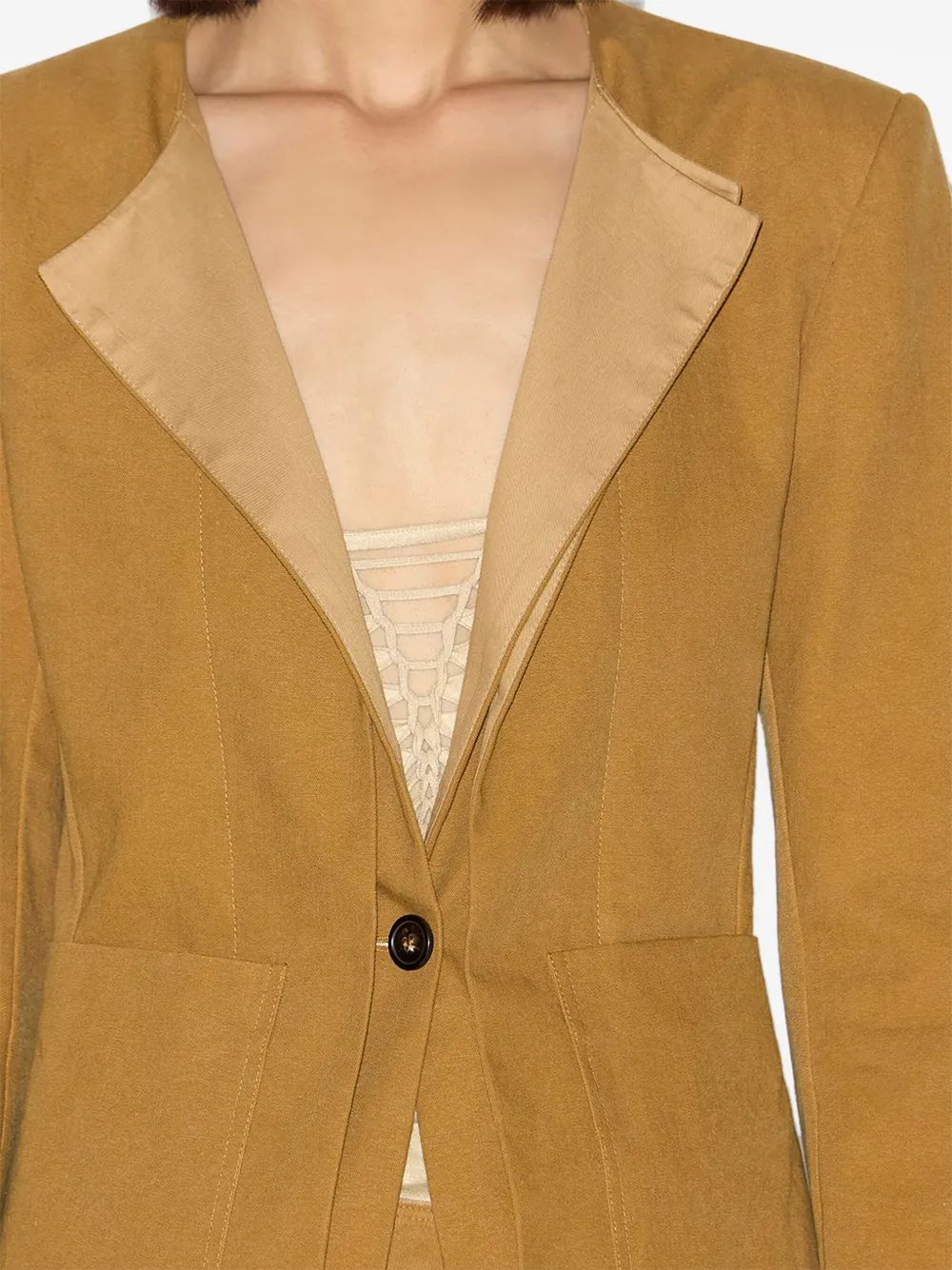 Isabel Marant Francia Blazer In Brown