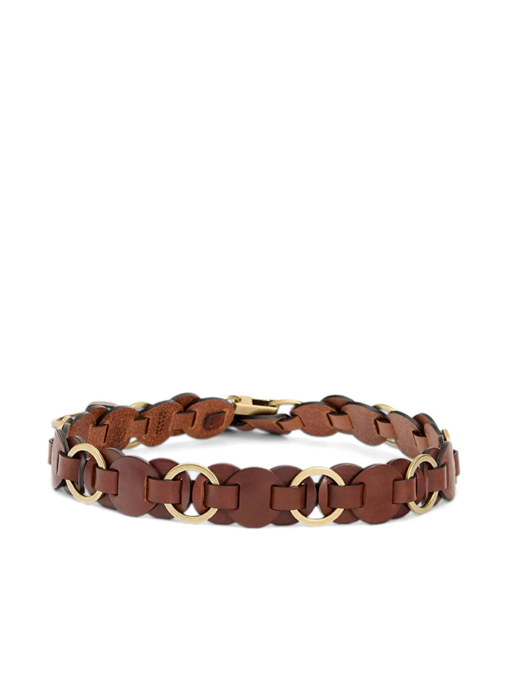 Isabel Marant Belt "linkage" Gold-tone Hardware In Brown